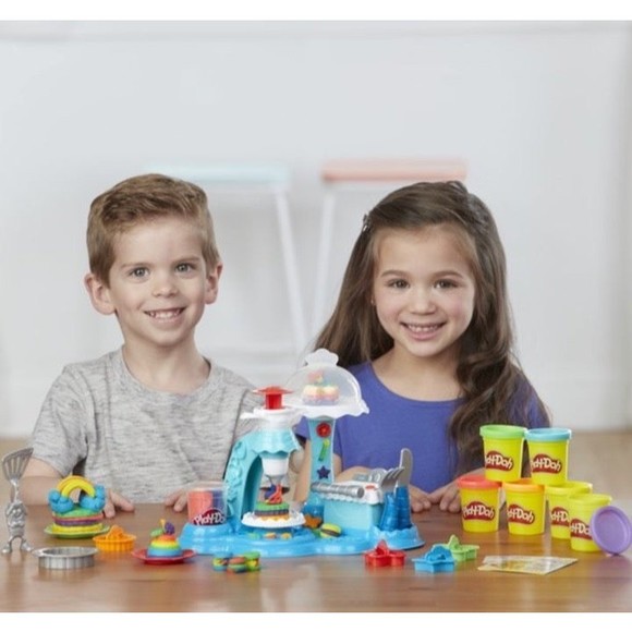 Play-Doh rainbow cake set - Picture 6 of 6